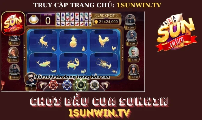Ưu điểm nổi bật của bầu cua Sunwin